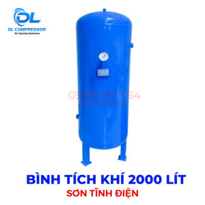 Bình Tích Khí 2000Lít