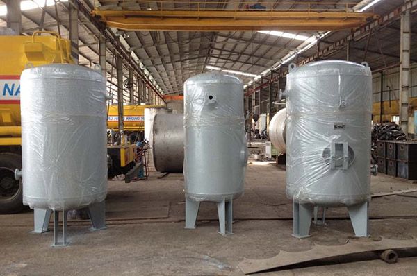 Bình Tích Khí 1000Lít 4 Bình chứa khí nén 1000L đạt chuẩn kiểm định với độ dày thép an toàn