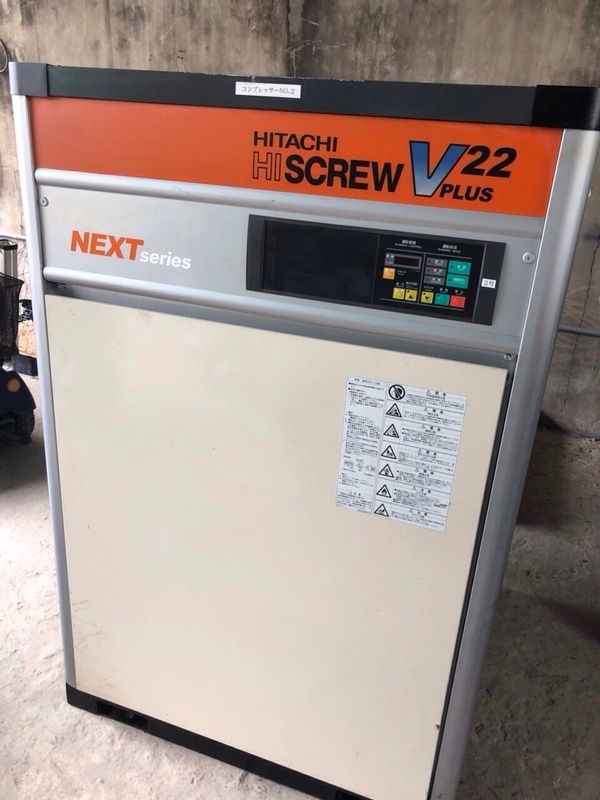 Máy nén khí Hitachi 22kw (30Hp) Nhật Bản - Biến tần 3 Máy nén khí Hitachi 22kW được ứng dụng rộng rãi trong các ngành cơ khí chế tạo