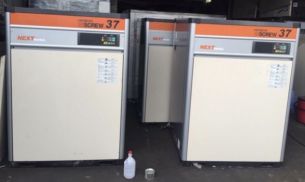 Máy nén khí Hitachi 37kW (50Hp) hàng Nhật chính hãng 6 Máy nén khí Hitachi 37kW được sử dụng rộng rãi trong nhiều lĩnh vực sản xuất công nghiệp