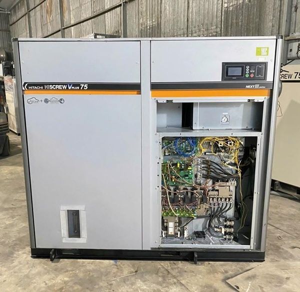 Máy nén khí Hitachi 75Kw (100Hp) chính hãng - Bản mới 100% 6 Hạng mục cần kiểm tra cho máy 75kW