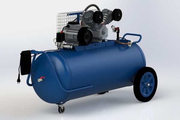 Máy nén khí piston phù hợp xưởng nhỏ và công nghiệp nhẹ