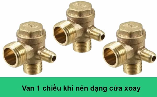 Van một chiều khí nén dạng xoay